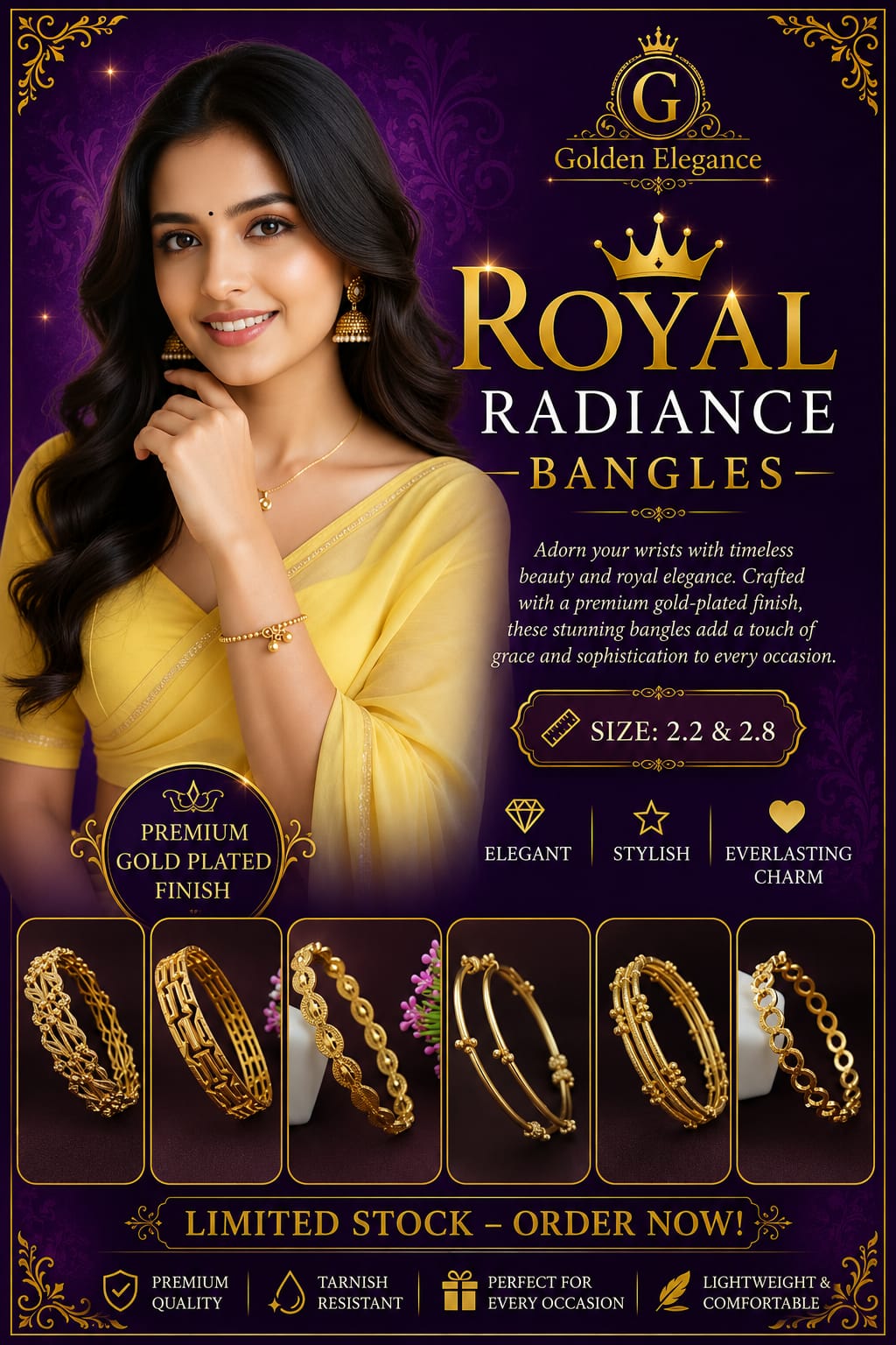Royal Radiance Bangles image