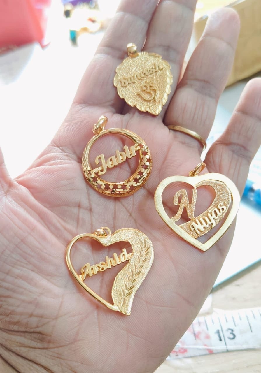 Customised Name Lockets