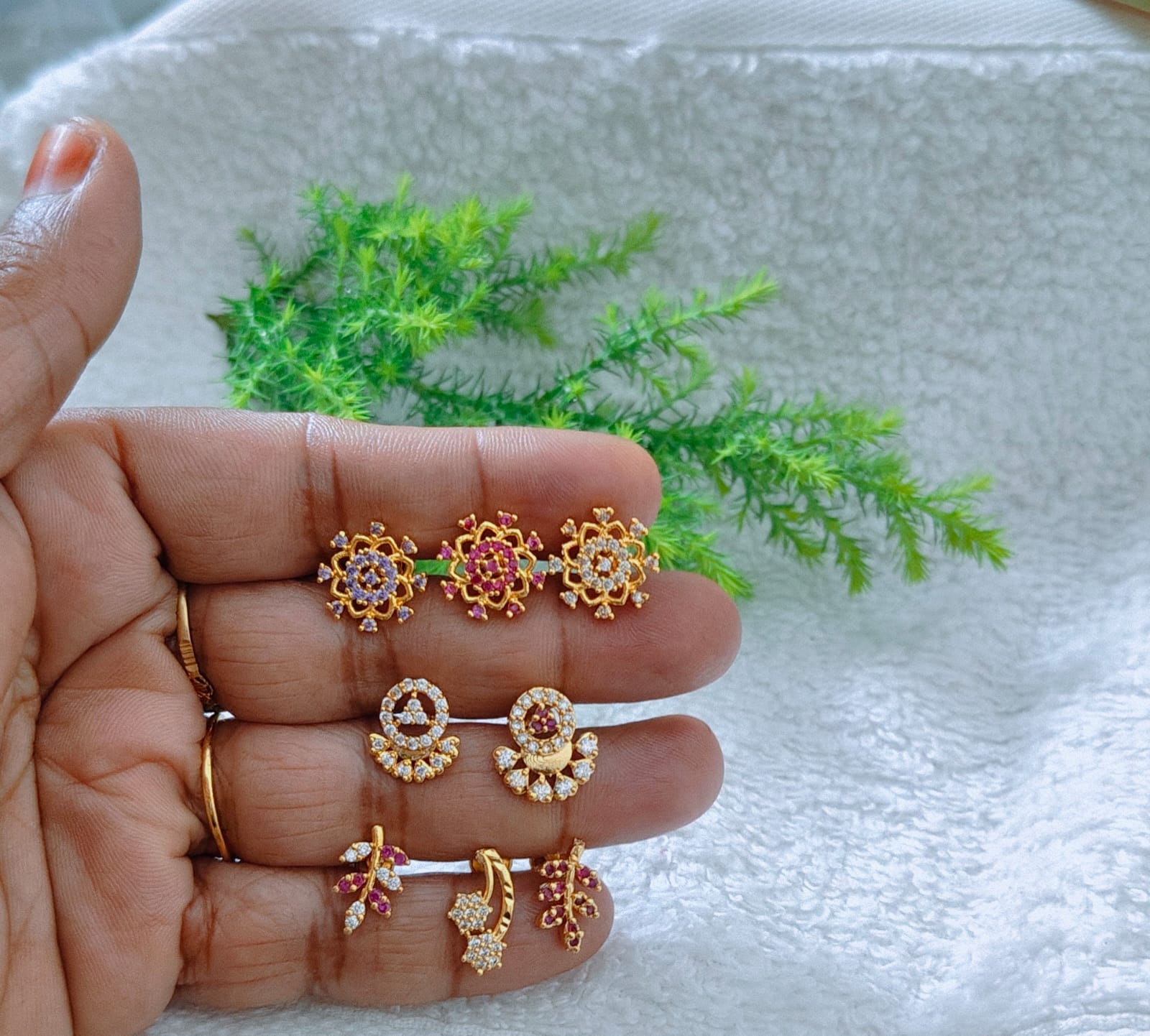 Moonlight Nose Pins