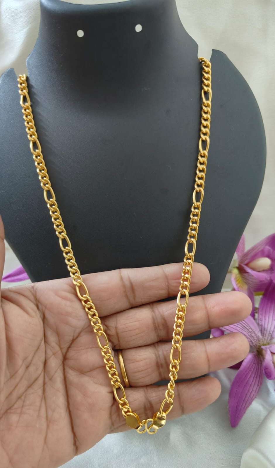 👑 Royal Sachin Chain – 8 Pidi 👑 image