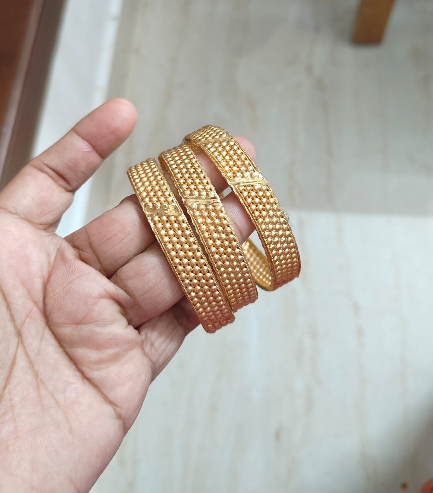 Gold Plated Bangles